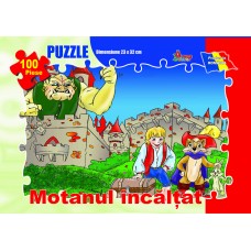 Puzzle - Motanul încălţat - 100 de piese